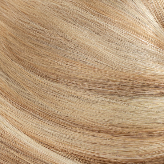 SEGOHAIR Clip In Hair Extensions Real Human Hair Light Weight Golden Brown Blonde segohair.com