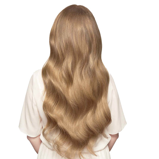 SEGOHAIR Clip In Hair Extensions Real Human Hair Light Weight Strawberry Honey Blonde segohair.com