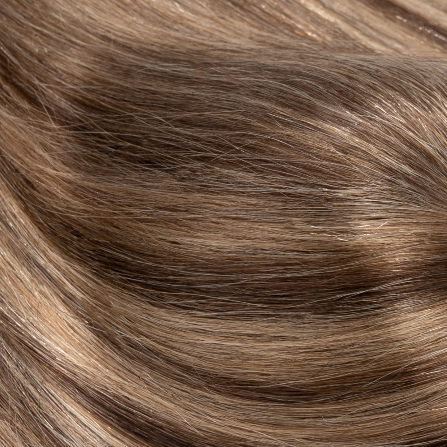 3x5" Bionic Scalp Top Medium Brown Blonde Highlight Human Hair Topper with Bangs segohair.com