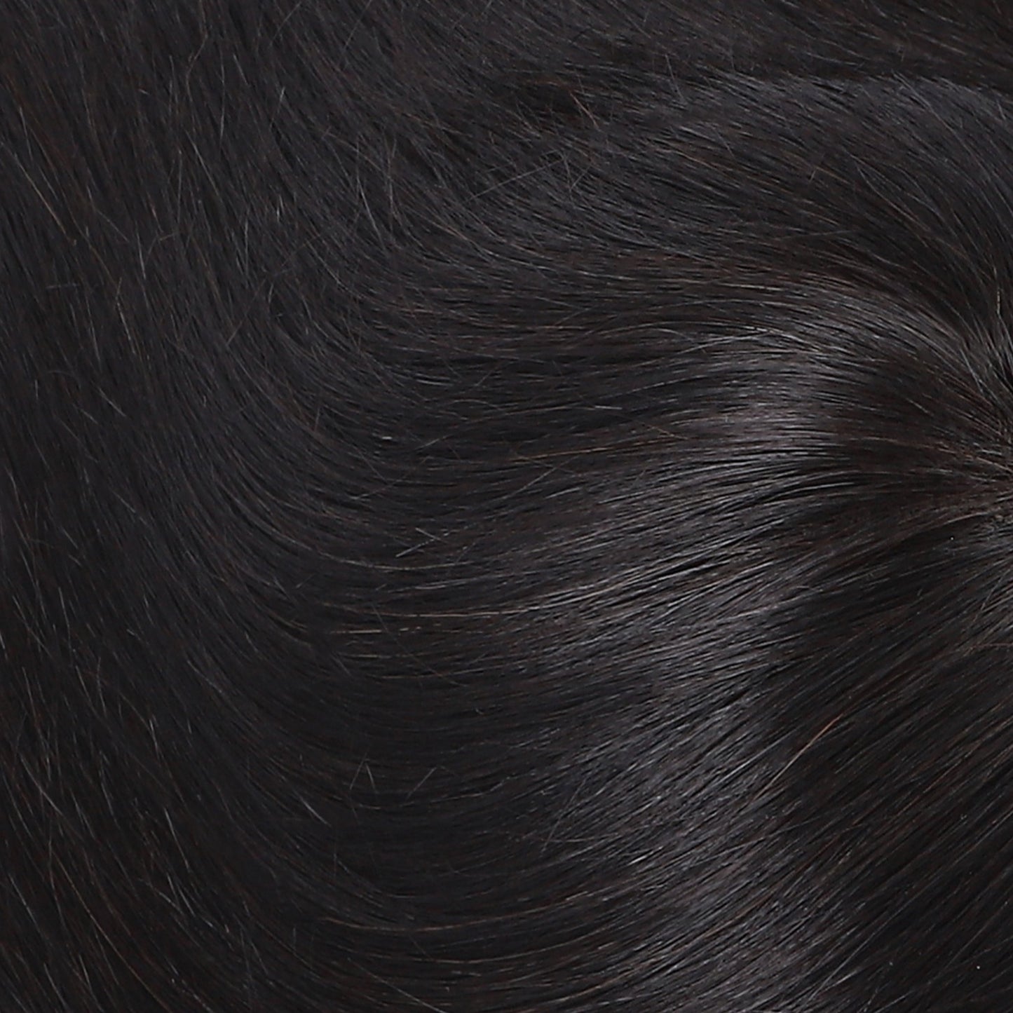 6x6.5" Silk Base with Bionic Net Natural Black Human Hair Topper segohair.com
