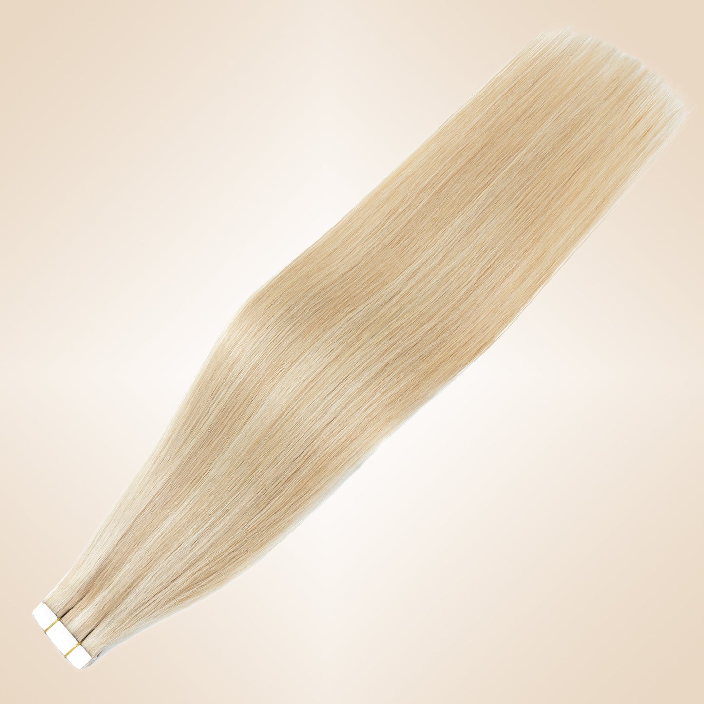 Ash Blonde Highlighted Tape In Hair Extensions Invisible Weft 20 PCS segohair.com