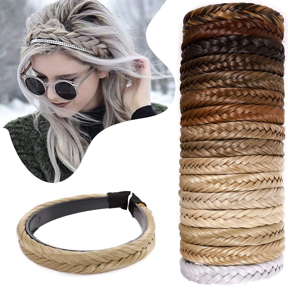 Braided Headband With Teeth Fishtail Braids Hairband