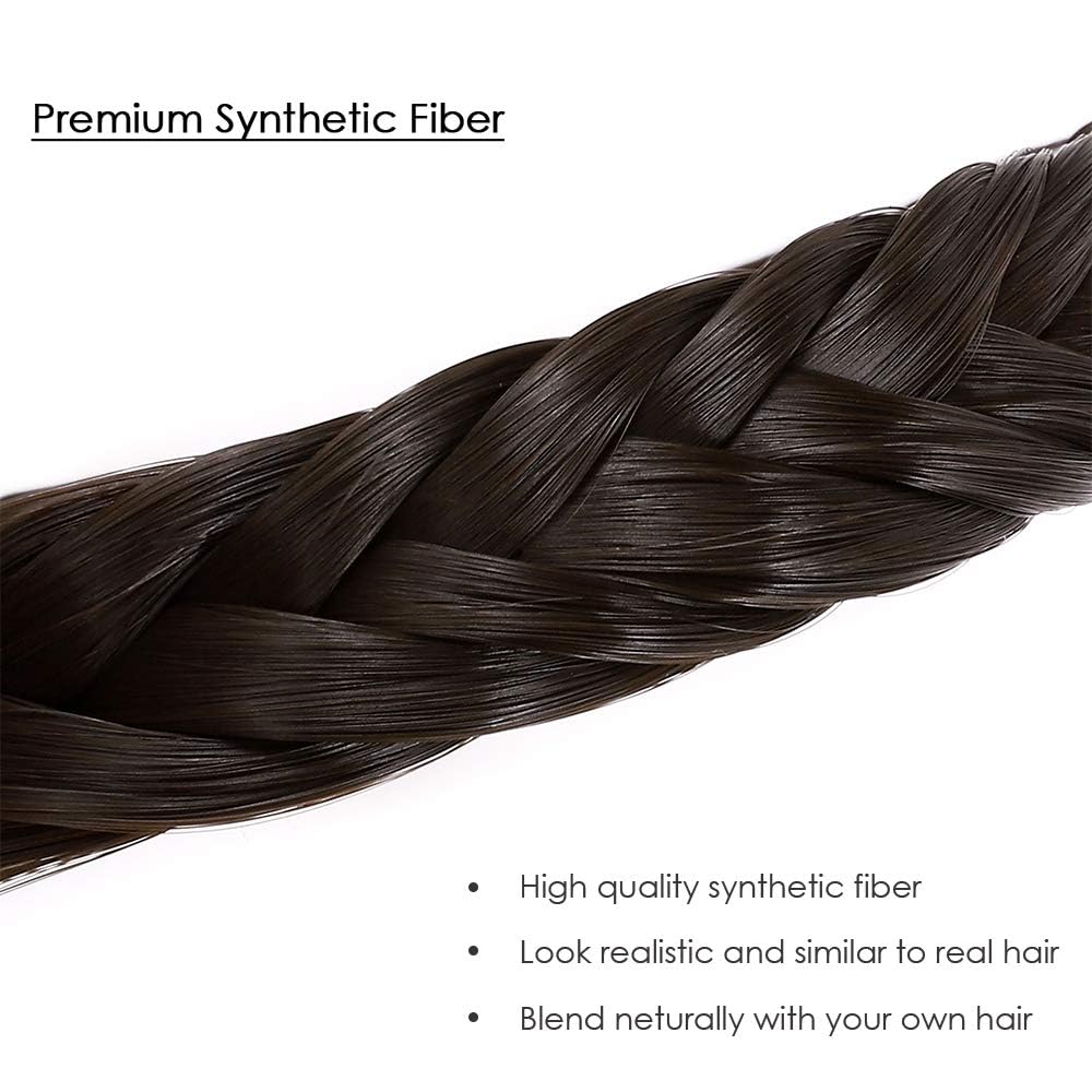 Braided Headband With Teeth Fishtail Braids Hairband