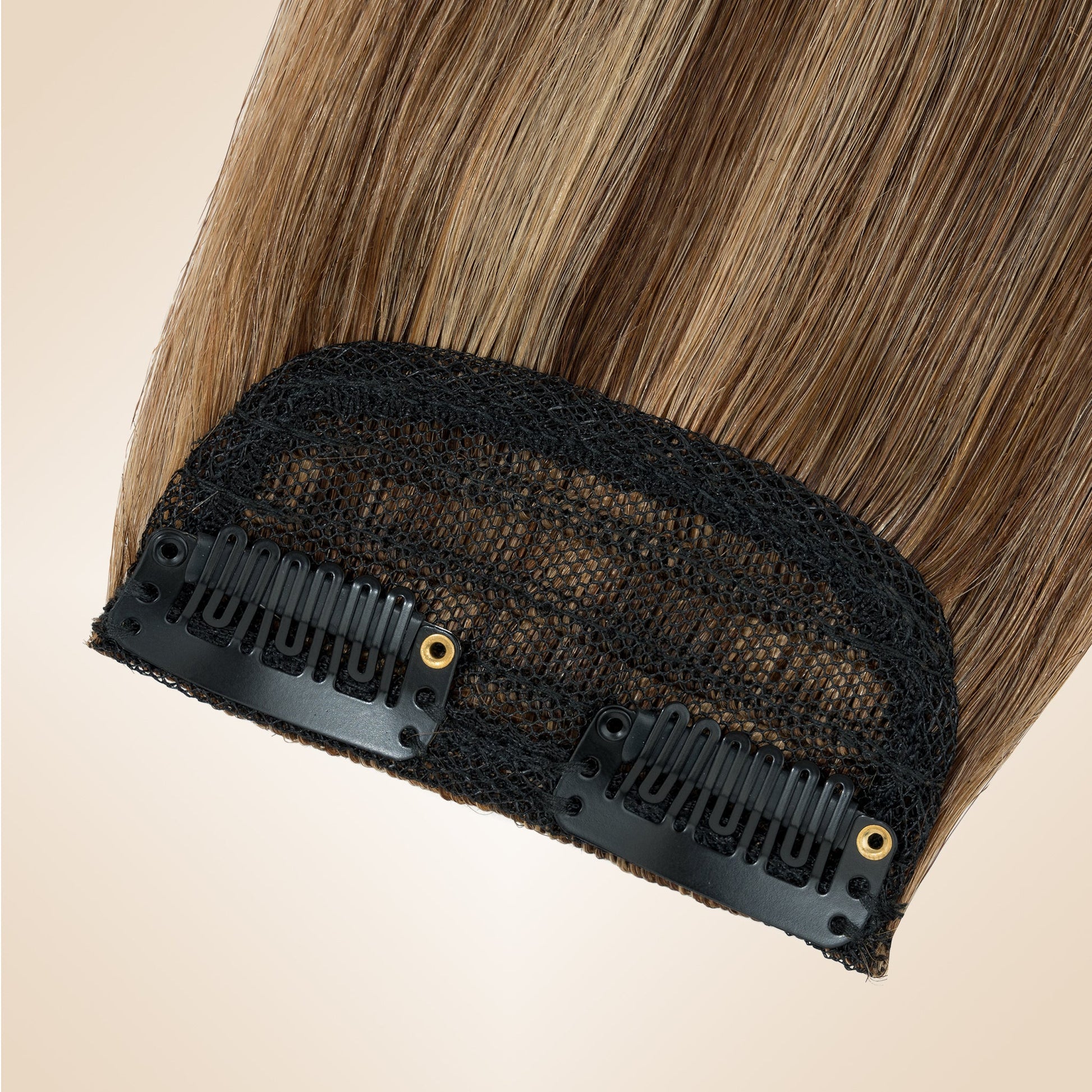 Brown Honey Blonde Highlighted Thinning Hair Fill-Ins segohair.com