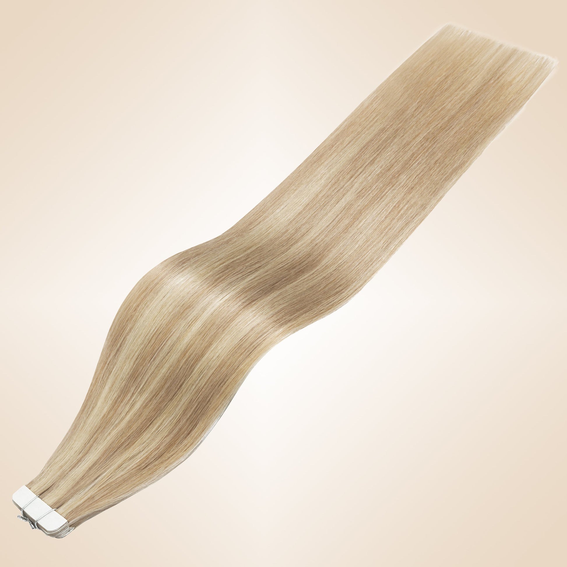 Light Highlighted Golden Brown Tape In Hair Extensions Invisible Weft 20 PCS segohair.com