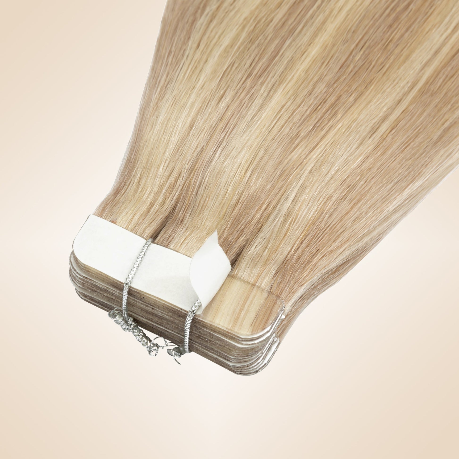 Light Highlighted Golden Brown Tape In Hair Extensions Invisible Weft 20 PCS segohair.com