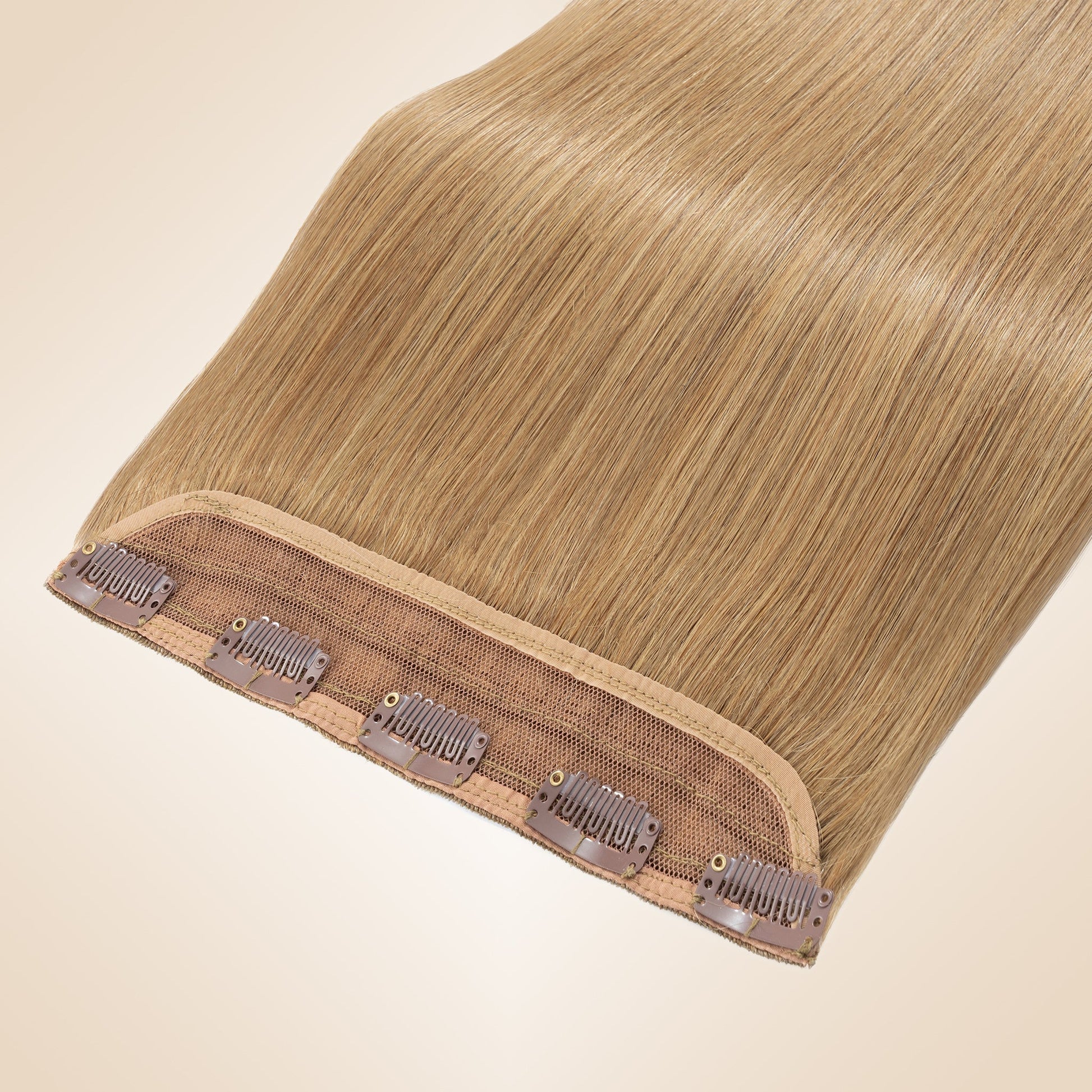 Light Lift Volume Honey Blonde One Piece Clip In Hair Extension segohair.com