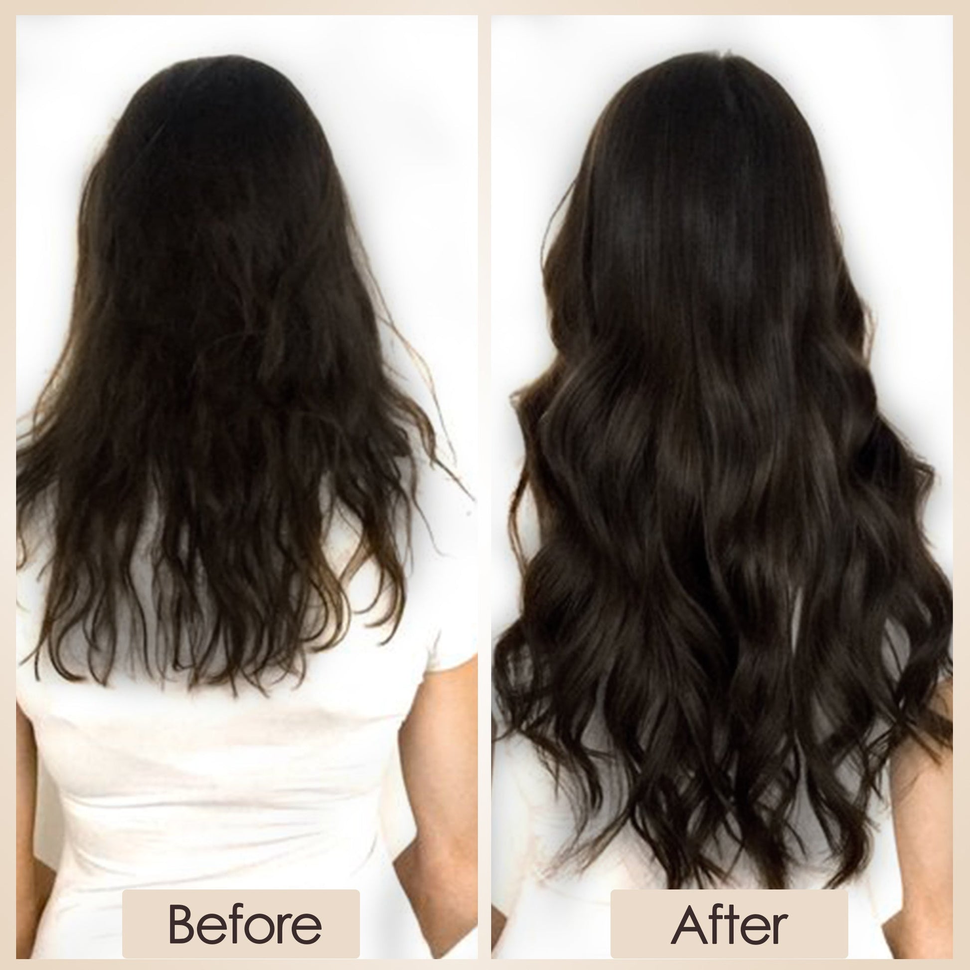 Light Lift Volume Natural Black One Piece Clip In Hair Extension segohair.com