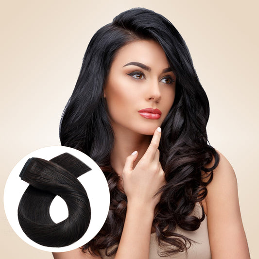 Light Lift Volume Natural Black One Piece Clip In Hair Extension segohair.com