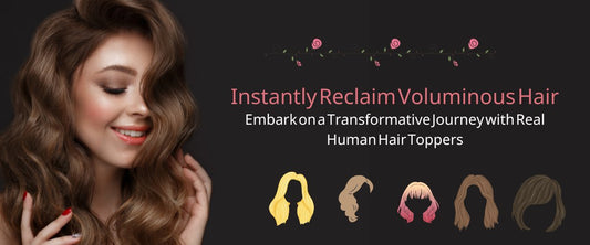 Instantly Reclaim Voluminous Hair: Embark on a Transformative Journey with Real Human Hair Toppers - segohair.com