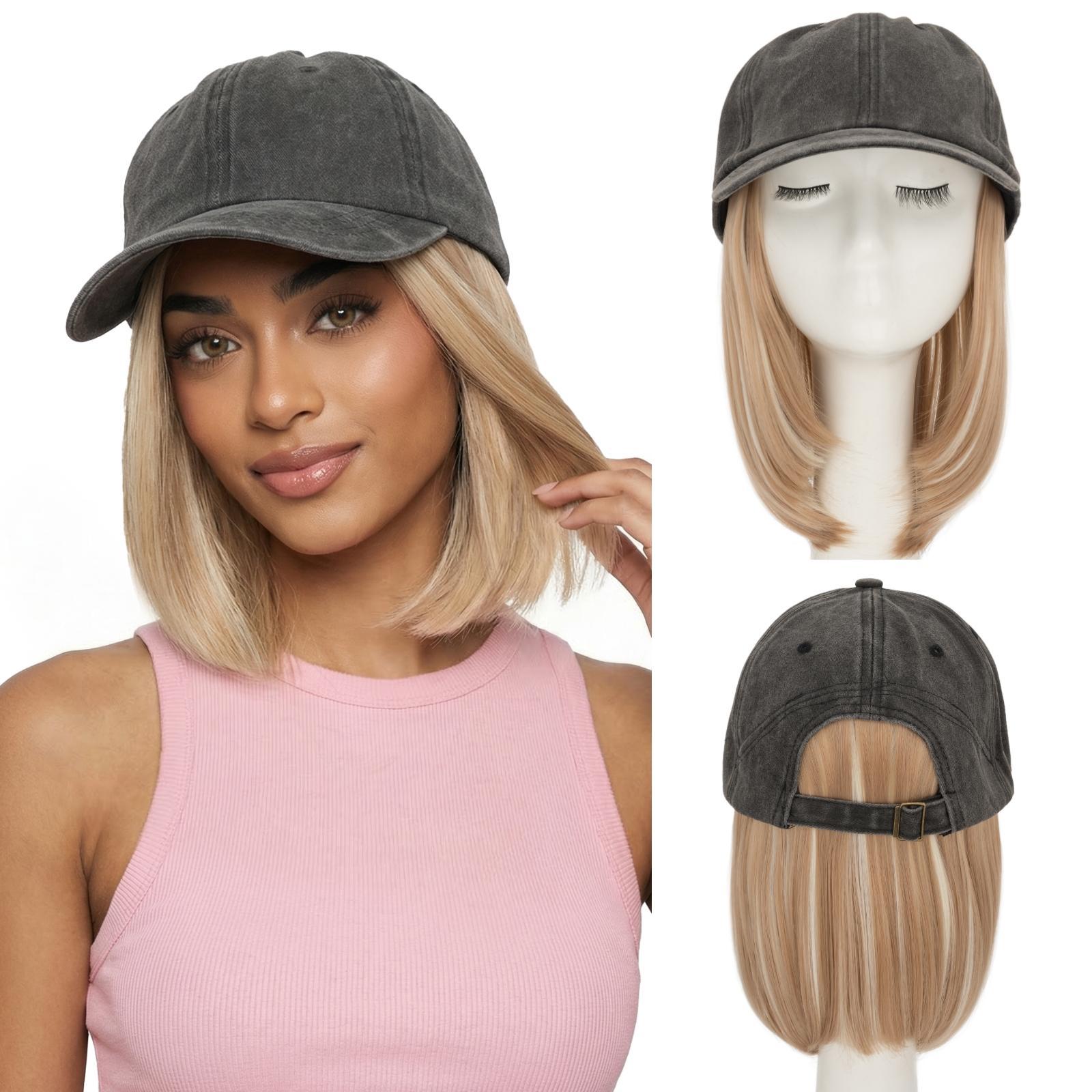 SEGO Women's 6 Inch Baseball Cap Full Wig segohair.com