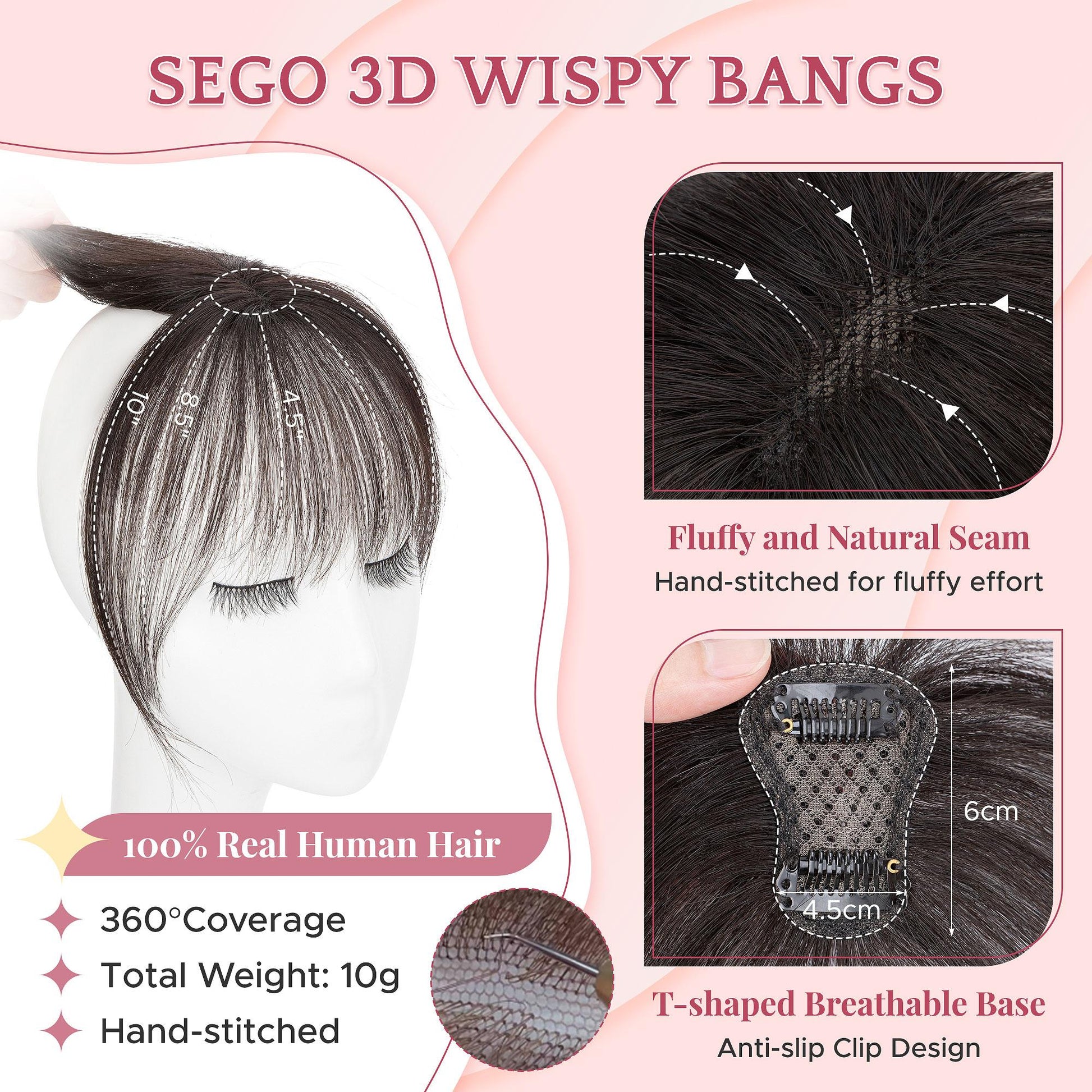 SEGO 100% Real Human Hair Topper for Women segohair.com