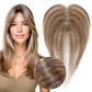 SEGOHAIR Women Human Hair Topper With Air Bangs Lightweight segohair.com