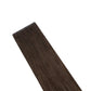 Invisible Tape-In Hair Extensions Chocolate Brown segohair.com