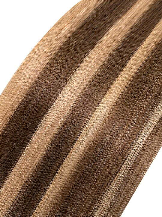 Invisible Tape-In Hair Extensions Chocolate Brown/Honey Blonde