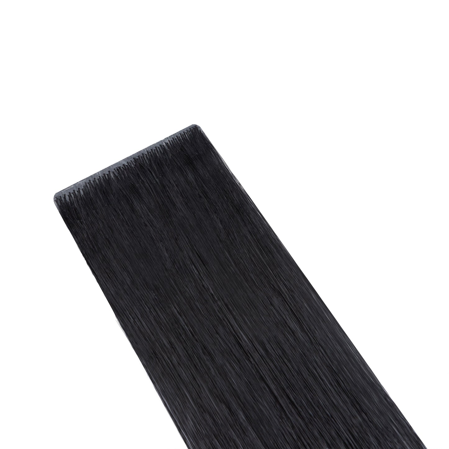 Invisible Tape-In Hair Extensions Dark Black segohair.com