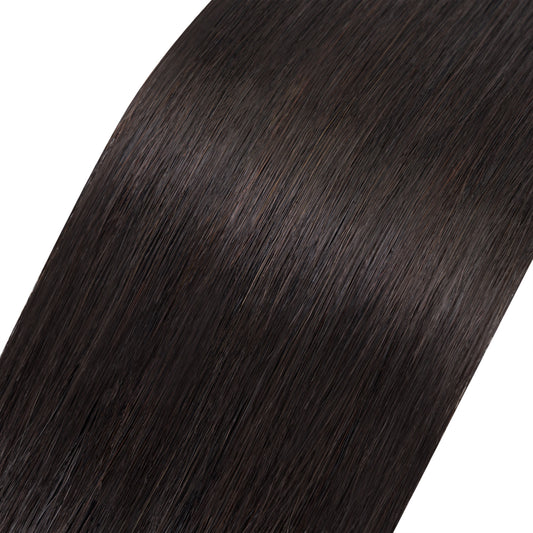 Invisible Tape-In Hair Extensions Natural Black segohair.com