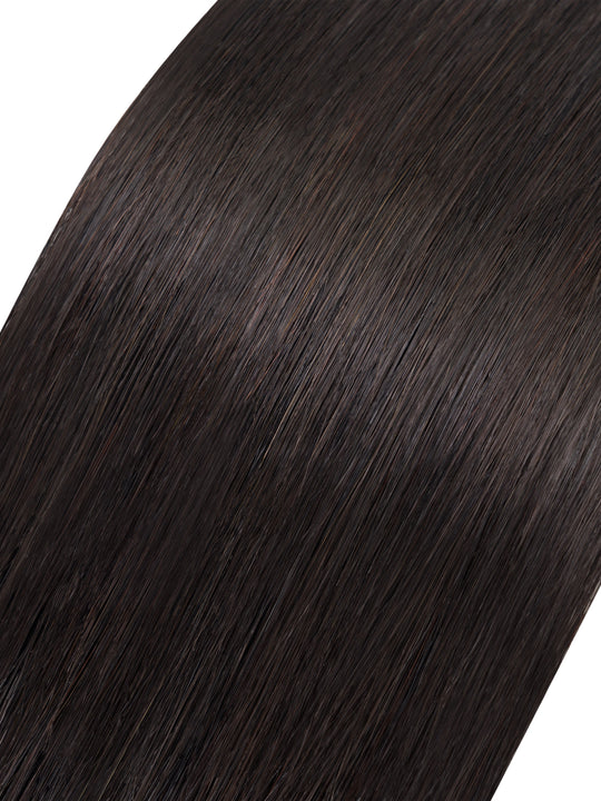 Invisible Tape-In Hair Extensions Natural Black