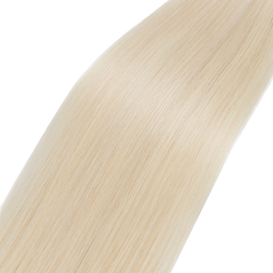 Invisible Tape-In Hair Extensions Platinum Blonde segohair.com