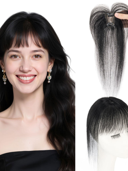 SEGO 100% Real Human Hair Topper for Women