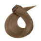 SEGOHAIR 8pcs Clip In Hair Extensions Real Human Hair Chestnut Brown segohair.com