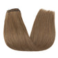 SEGOHAIR 8pcs Clip In Hair Extensions Real Human Hair Chestnut Brown segohair.com