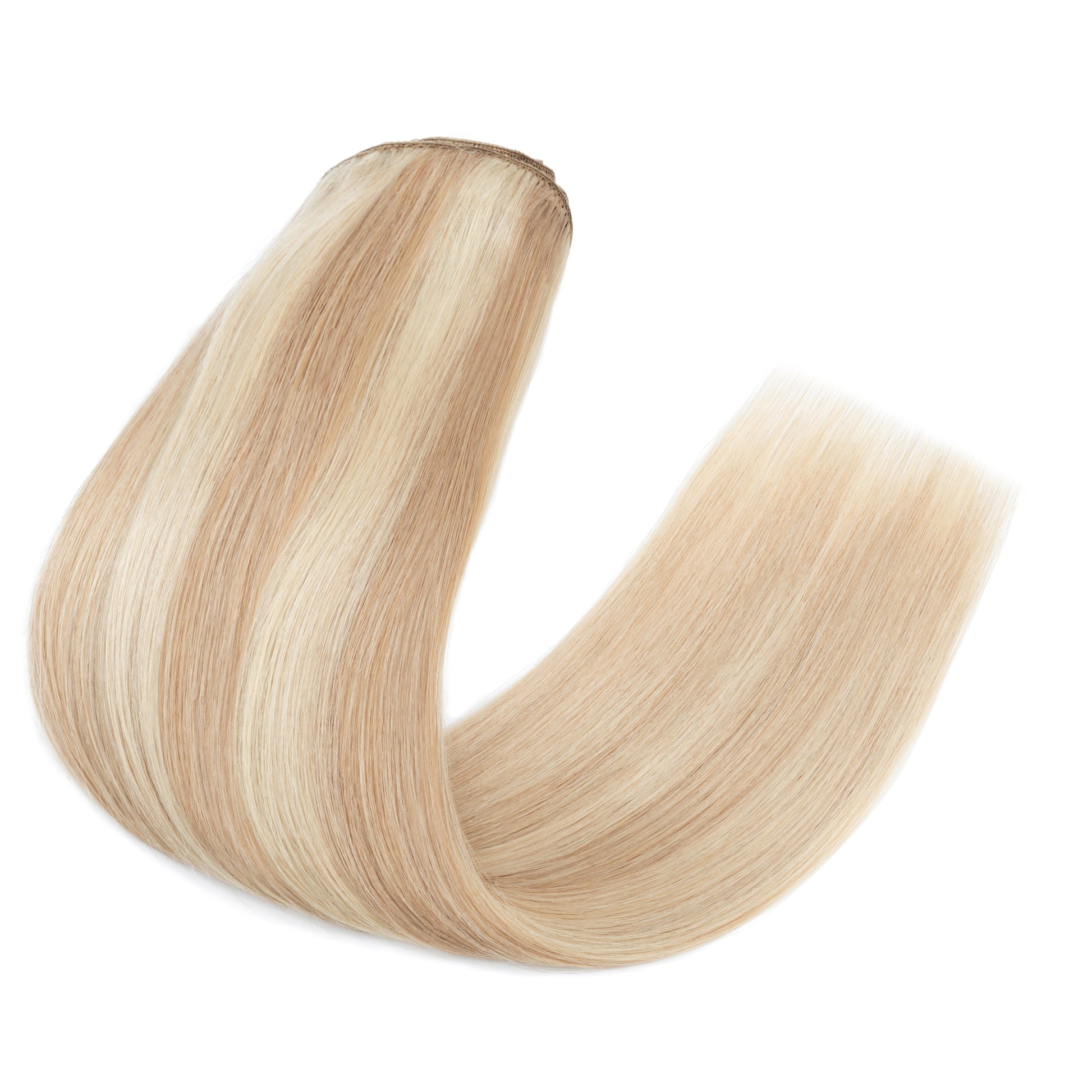SEGOHAIR 8pcs Clip In Hair Extensions Real Human Hair Dark Blonde mixed Blonde segohair.com