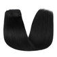 SEGOHAIR 8pcs Clip In Hair Extensions Real Human Hair Jet Black segohair.com