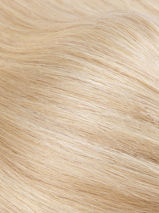 SEGOHAIR Clip In Hair Extensions Real Human Hair Light Weight Dark Blonde mixed Blonde