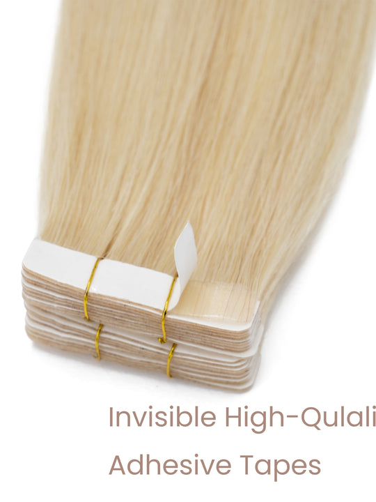 Tape-In Silky Straight Invisible Weft