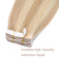 Tape-In Silky Straight Invisible Weft Dark Blonde/Blonde segohair.com