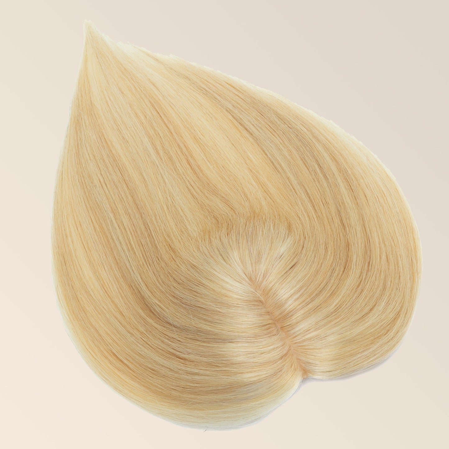 3.5x4" Silk Base Ash Blonde Color Human Hair Topper segohair.com