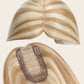 3x5" Bionic Scalp Top Golden Brown Blonde Highlight Human Hair Topper segohair.com