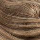 3x5" Bionic Scalp Top Medium Brown Honey Blonde Highlight Human Hair Topper segohair.com