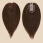 3x5" Bionic Scalp Top Medium Brown Human Hair Topper segohair.com