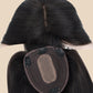 5x6" Bionic Scalp Top Natural Black Human Hair Topper with Bangs segohair.com