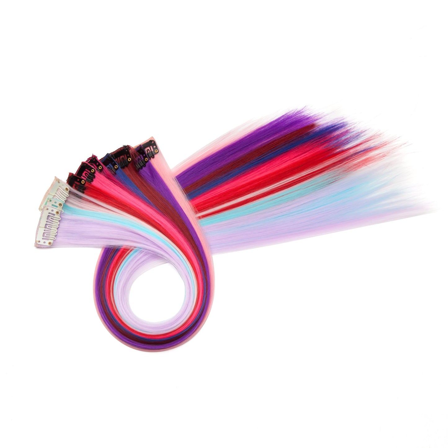 Color Clip in Hair Pieces
