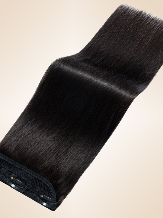 Light Lift Volume Natural Black One Piece Clip In Hair Extension
