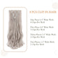 Synthetic 8PCS Clip in Hair Extensions Colorful Hairpiece 24" for Women