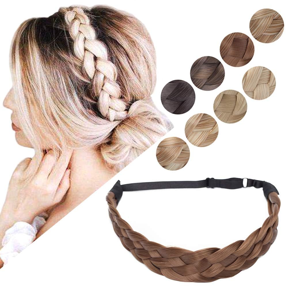 Synthetic Braid Headband For Women