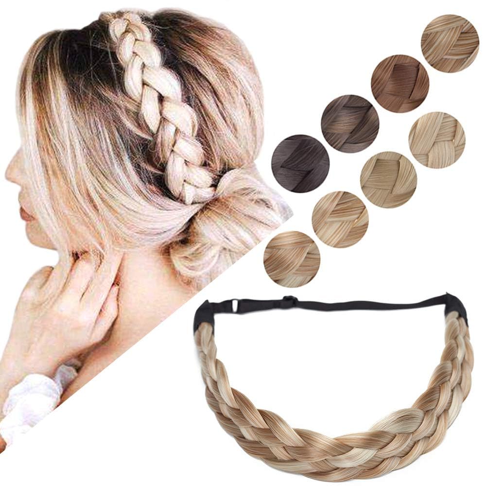 Synthetic Braid Headband For Women